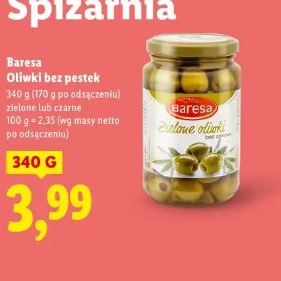 Baresa Oliwki bez pestek