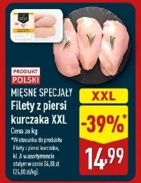 Mięsne Specjały Filety z piersi kurczaka XXL