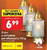 Znicz z wkładem parafinowym