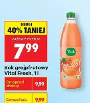 Sok grejpfrutowy Vital Fresh