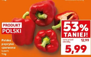 Polska papryka czerwona