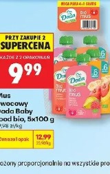 Mus owocowy Dada Baby food bio