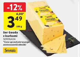 Ser Gouda z kurkami Serenada