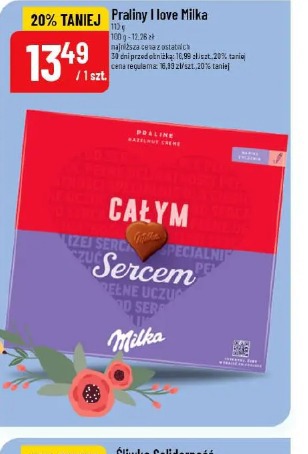Praliny I love Milka