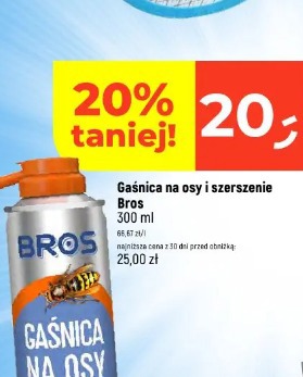Gaśnica na osy i szerszenie Bros