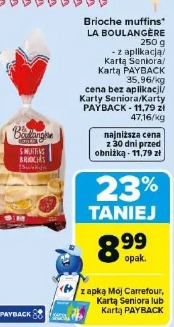 Brioche muffins La Boulangere