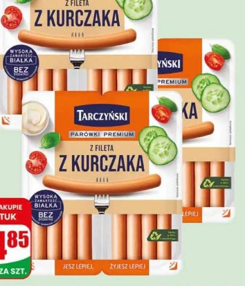Parówki z fileta z kurczaka Tarczyński