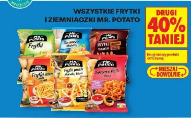 Wszystkie frytki i ziemniaczki Mr. Potato