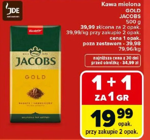 Kawa mielona Gold Jacobs