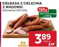 Kiełbasa z cielęciną z Wadowic Dobrowolscy