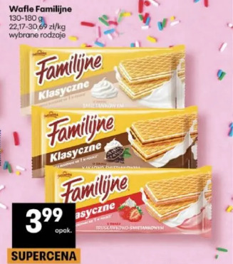 Wafle Familijne klasyczne