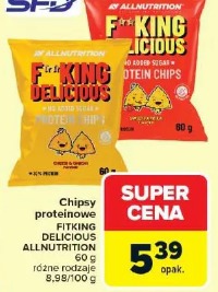 Chipsy proteinowe FITKING DELICIOUS ALLNUTRITION