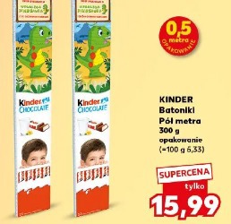 Kinder Batoniki pół metra