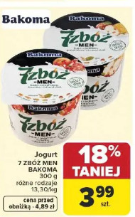 Jogurt 7 zbóż men Bakoma