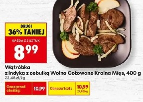 Wątróbka z indyka z cebulką Wolno Gotowane Kraina Mięs