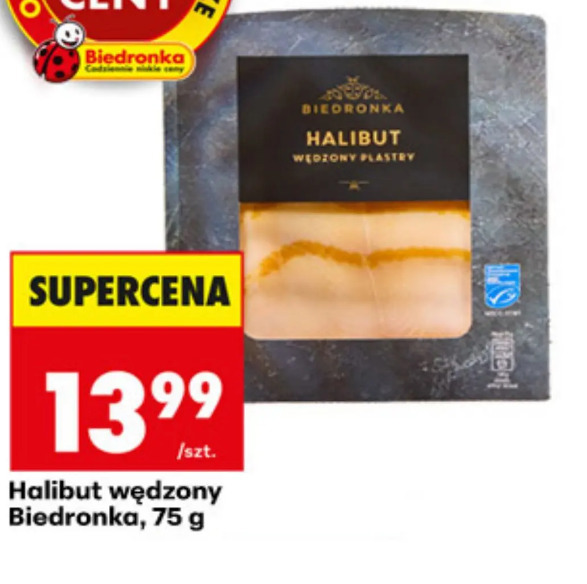 Halibut wędzony Biedronka