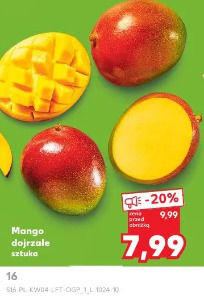Mango dojrzałe