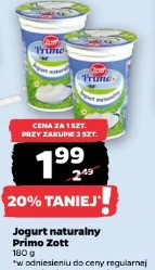 Jogurt naturalny Primo Zott