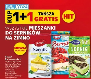 Mieszanki do serników na zimno