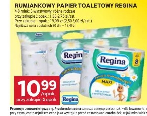 Rumiankowy papier toaletowy Regina