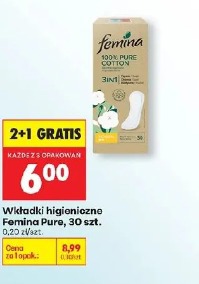 Wkładki higieniczno Femina Pure