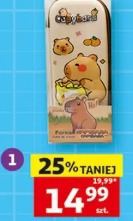 Piórnik 3D 1-komorowy Capibara