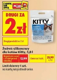Żwirek silikonowy dla kotów