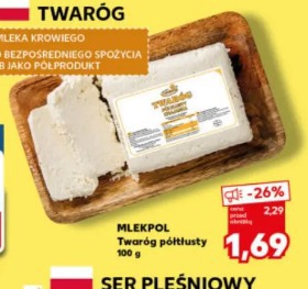 Mlekpol Twaróg półtłusty