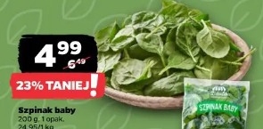 Szpinak baby