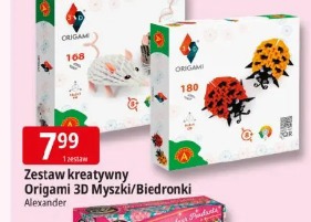 Zestaw kreatywny Origami 3D Myszki/Biedronki Alexander
