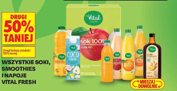 Wszystkie soki, smoothies i napoje Vital Fresh