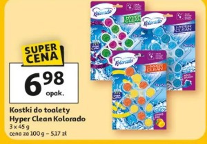 Kostki do toalety Hyper Clean Kolorado