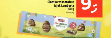 Ciastka w kształcie jajek Lambertz