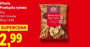 Vitasia Przekąska ryżowa chili i limonka