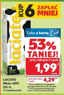 Łaciate mleko UHT 2% tł.
