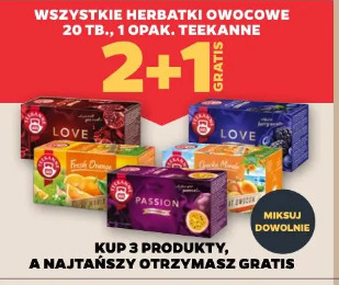 Herbatki owocowe Teekanne