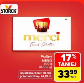 Praliny Merci