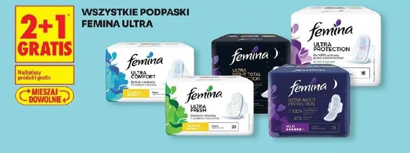 Wszystkie podpaski Femina Ultra