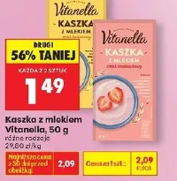 Kaszka z mlekiem Vitanella różne rodzaje