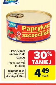 Paprykarz szczeciński ŁOSOS