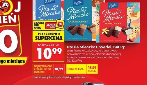 Ptasie Mleczko E.Wedel