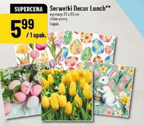 Serwetki Decor Lunch