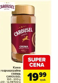 Carousel kawa rozpuszczalna Crema