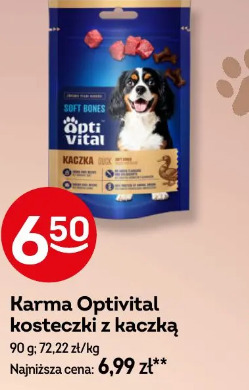 Karma Optivital kosteczki z kaczką