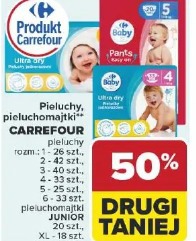 Pieluchy, pieluchomajtki Carrefour