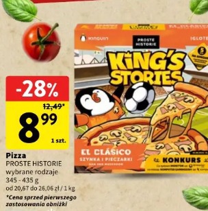 Pizza PROSTE HISTORIE wybrane rodzaje