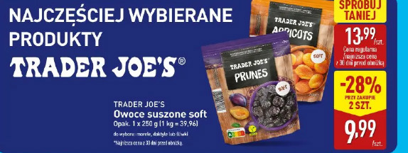 Trader Joe's Owoce suszone soft