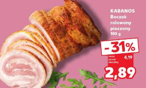 Kabanos Boczek rolowany pieczony