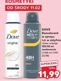 Dove Dezodorant w sprayu lub w sztyfcie