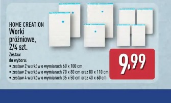 Home Creation Worki próżniowe, 2/4 szt.